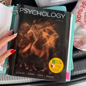 Psychology Fifth Edition Textbook